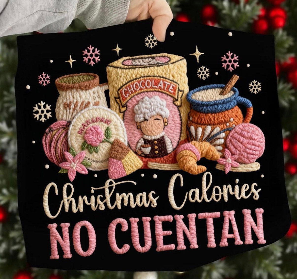 DTF Transfer- Christmas Calories