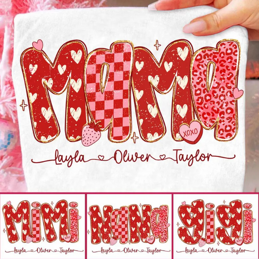 Personalized Valentine Tee