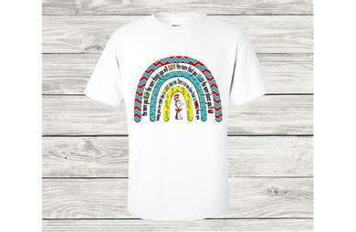 Dr. Seuss Rainbow Short Sleeve