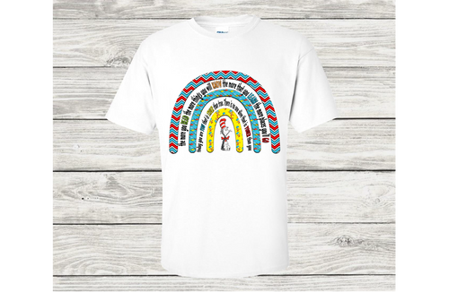 Dr. Seuss Rainbow Short Sleeve
