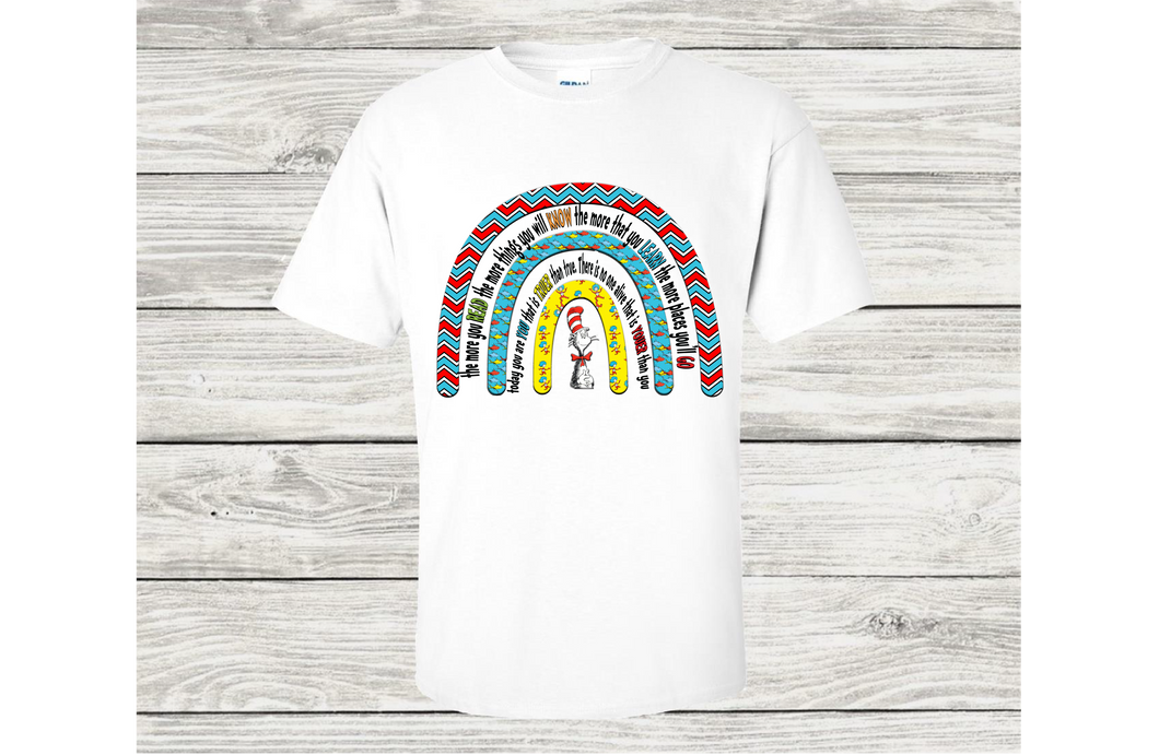 Dr. Seuss Rainbow Short Sleeve